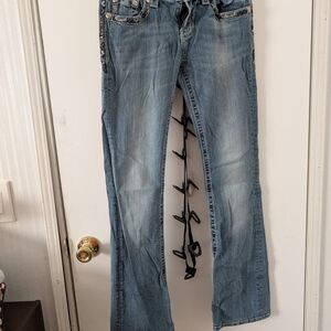 Miss Me Light Blue Boot Cut Jeans